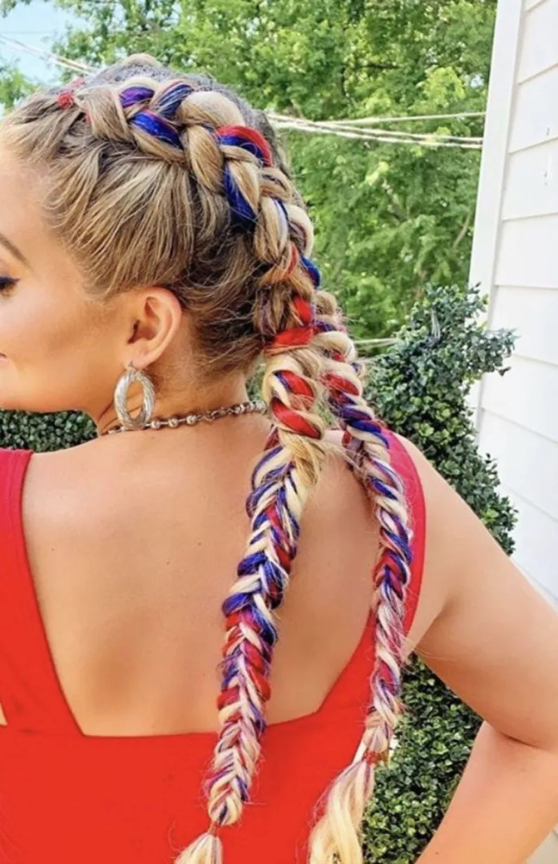 Colorful Woven Braid