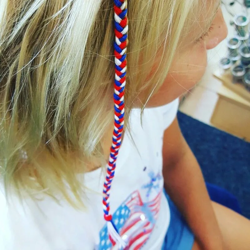 Small Simple Patriotic Braid