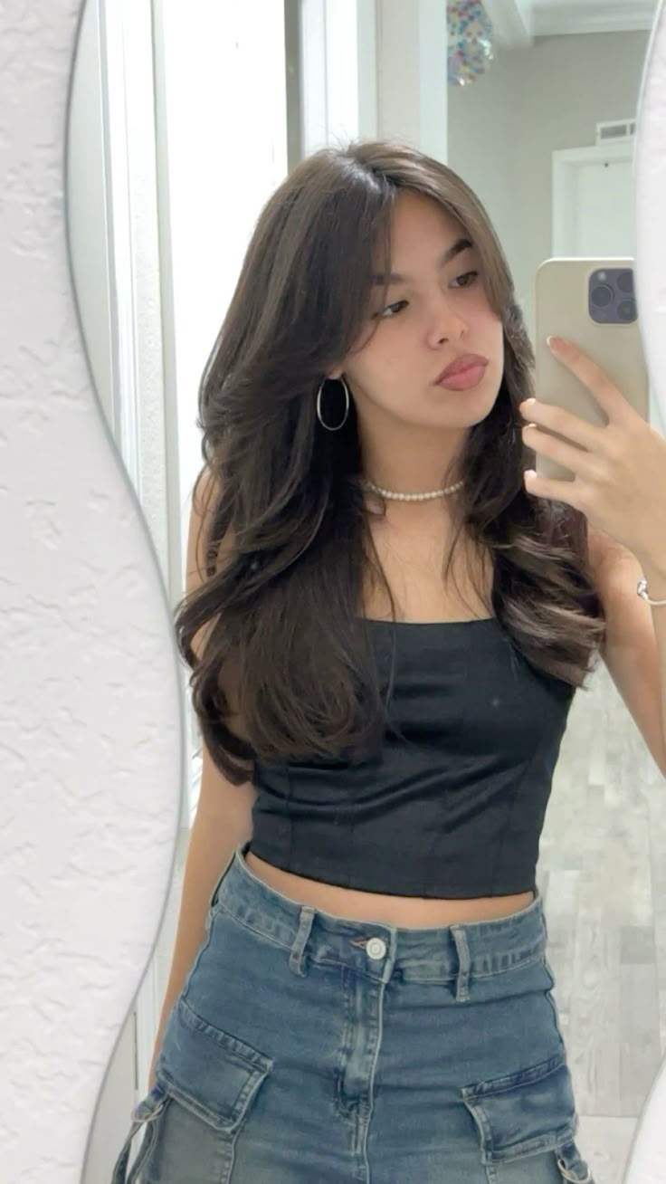 Big Volume Dark Hair