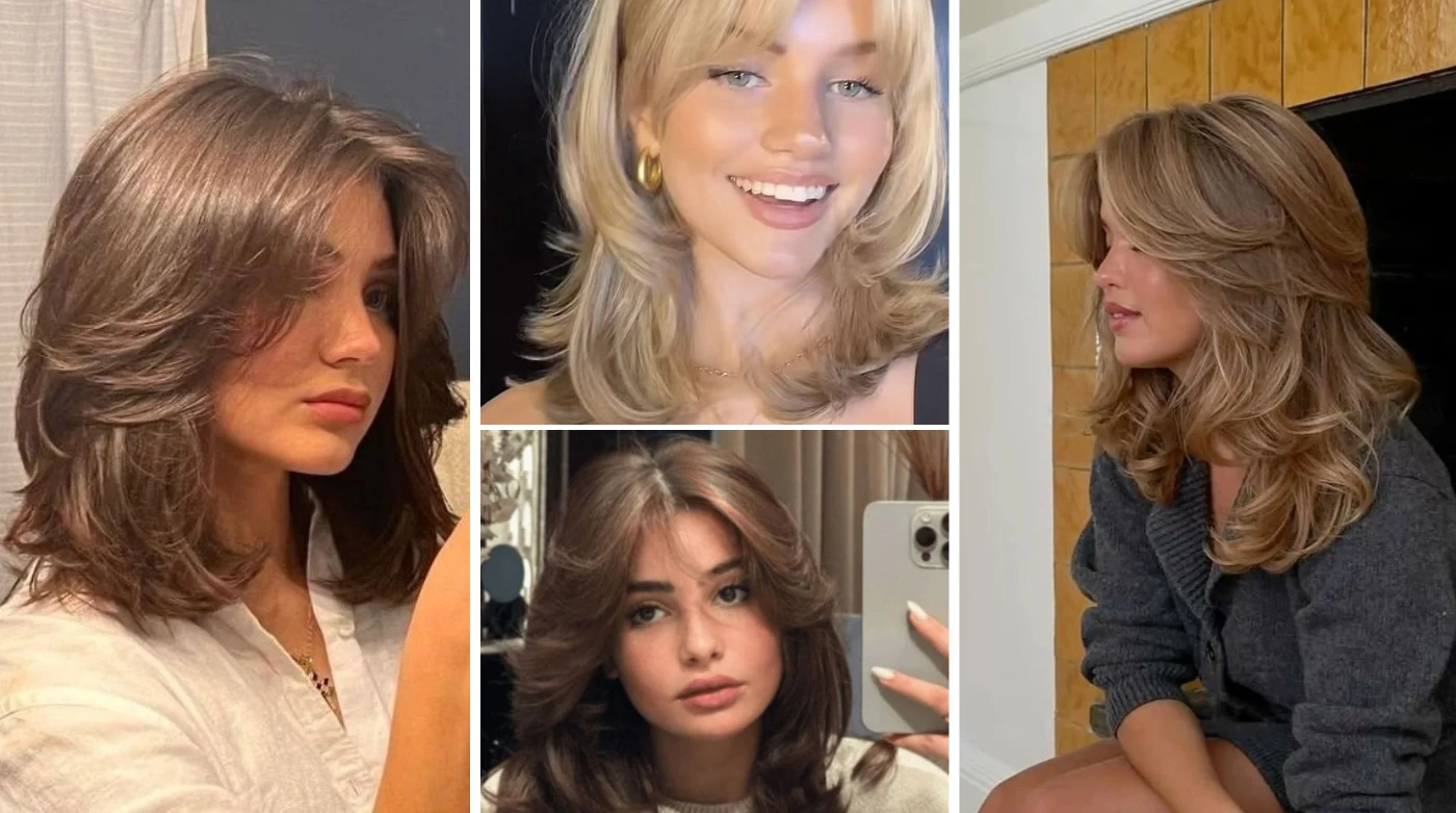 90s Butterfly Haircut
