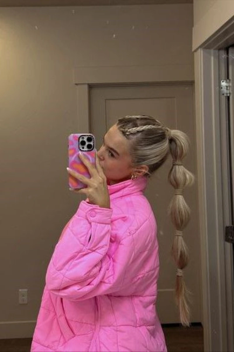 Pink Jacket Bubble Pony