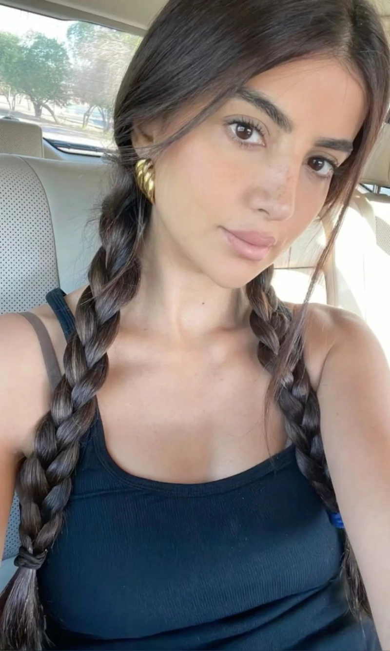 Traditional Double French Braids