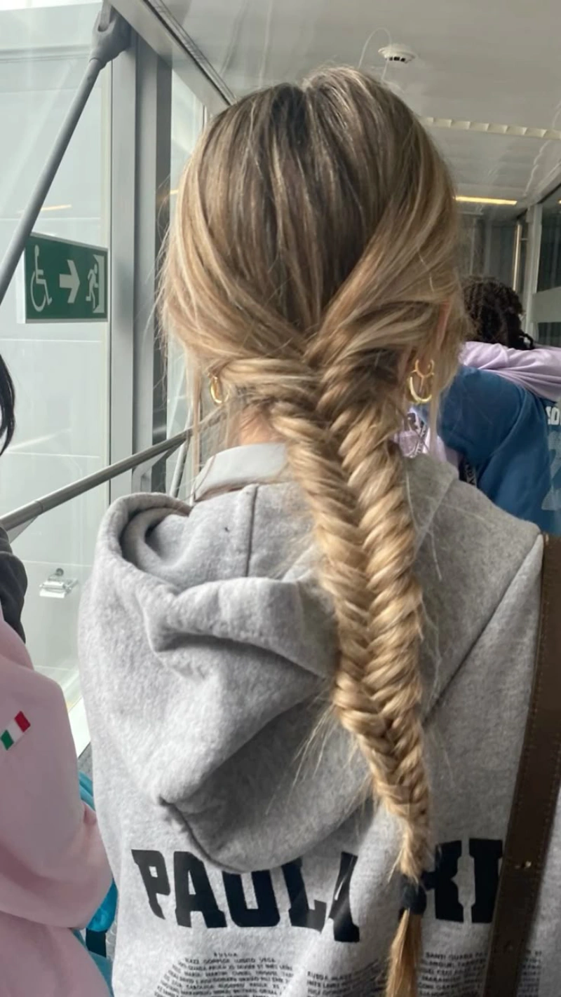 Classic Long Fishtail Braid