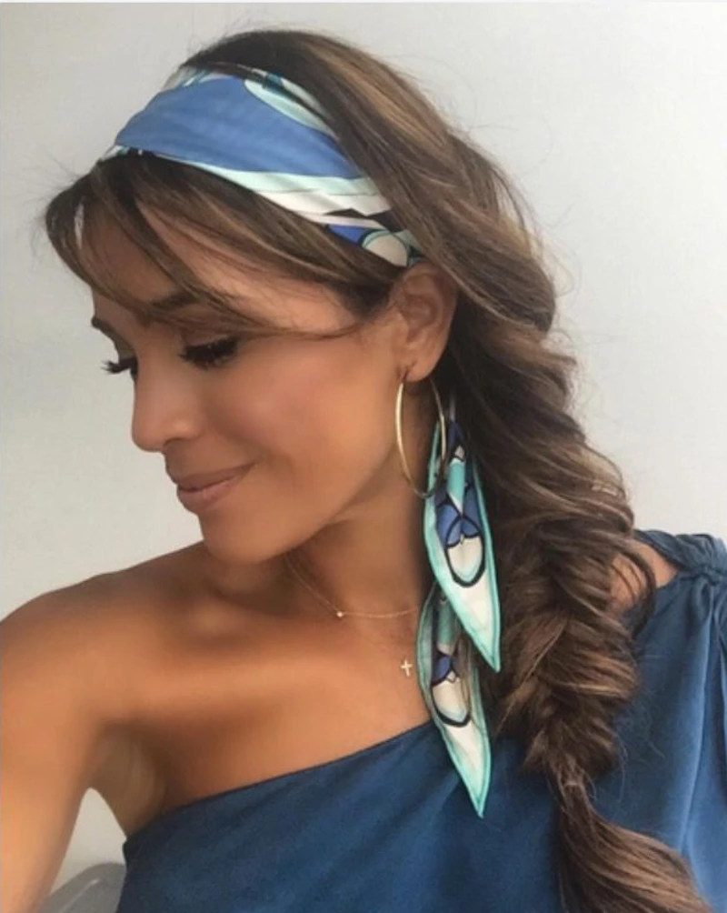 Blue Side Braid Beauty