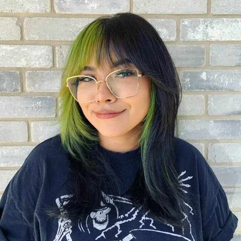 Bangs for Round Face