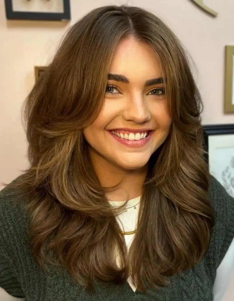 Bangs for Round Face