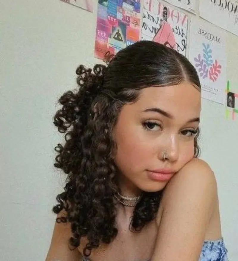 Beach Hairstyles for Curly Hair
