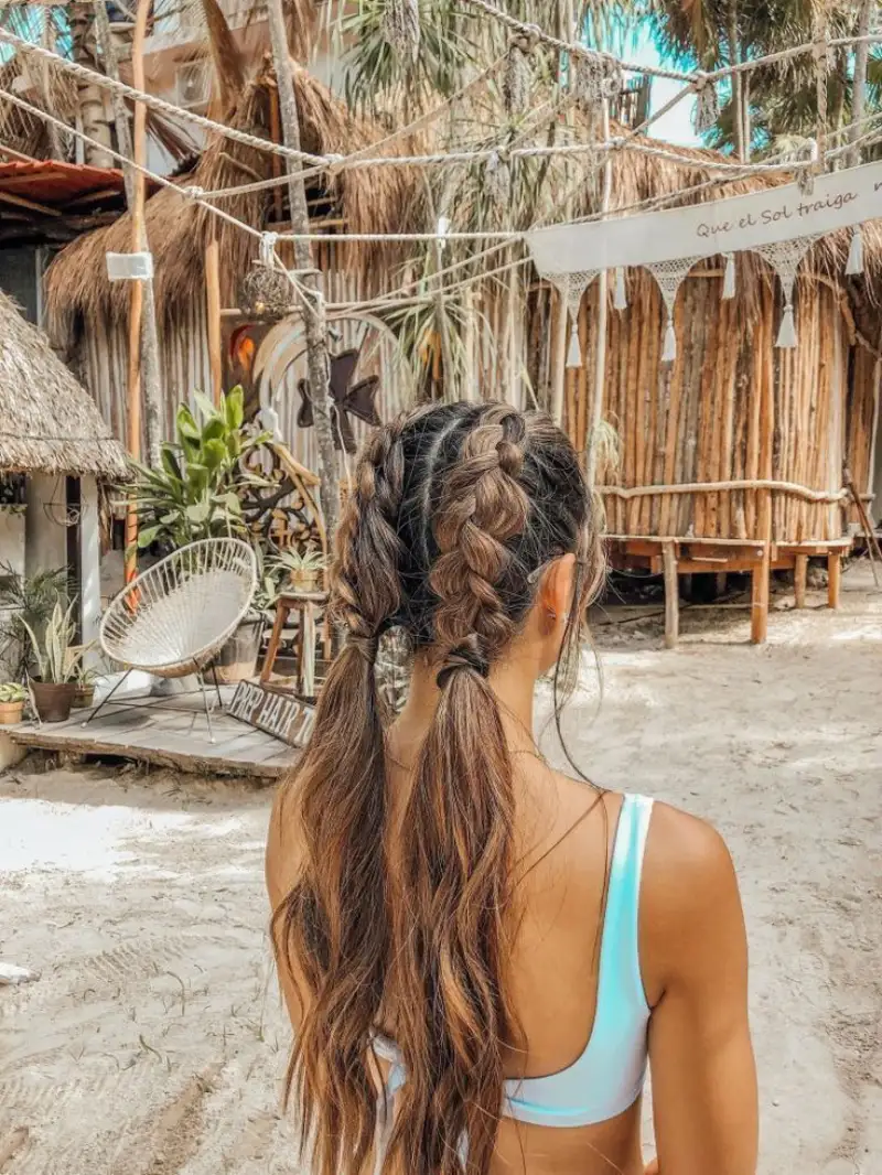 Beach Hairstyles for Curly Hair