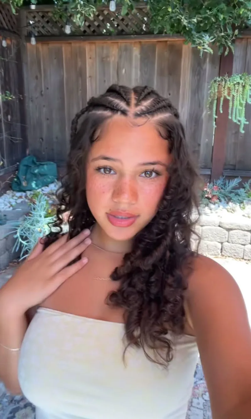 Beach Hairstyles for Curly Hair