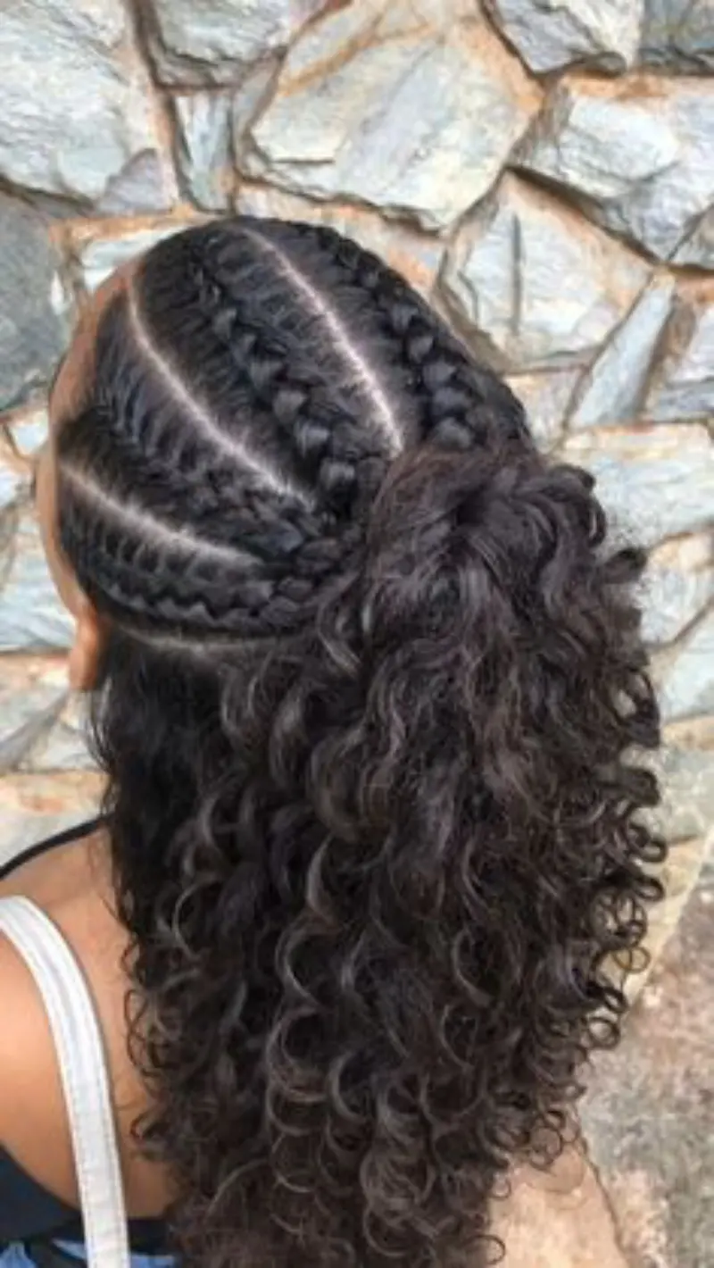 Beach Hairstyles for curly hair