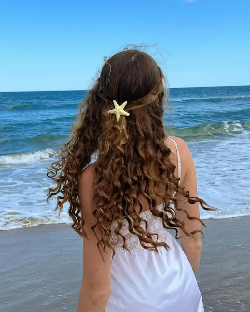 Beach Hairstyles for Curly Hair
