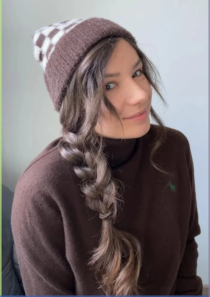 beanie hairstyles for women