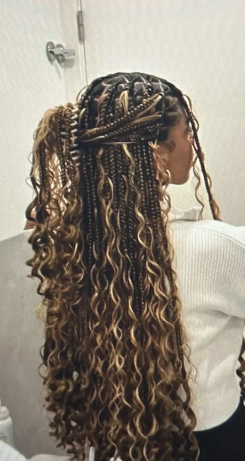 Big Box Braids Hairstyles