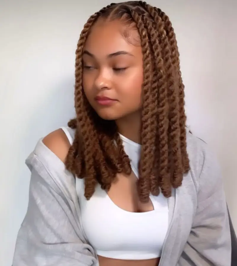 Big Box Braids Hairstyles