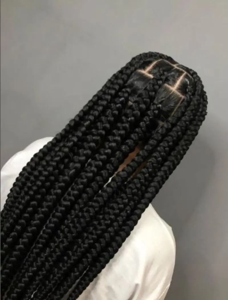 Big Box Braids Hairstyles