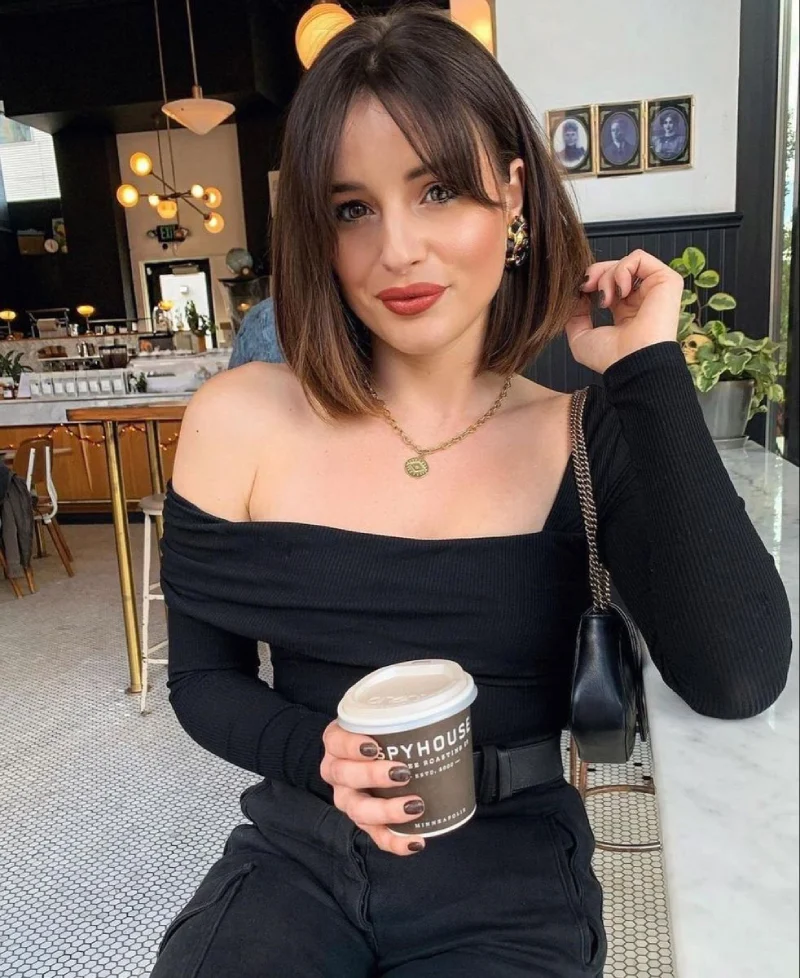 Bob Haircut With Bangs