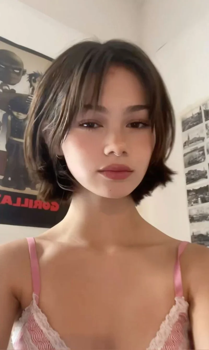 Bob Haircut With Bangs