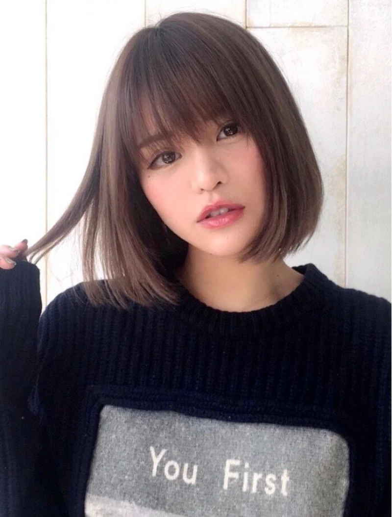 Bob Haircut With Bangs