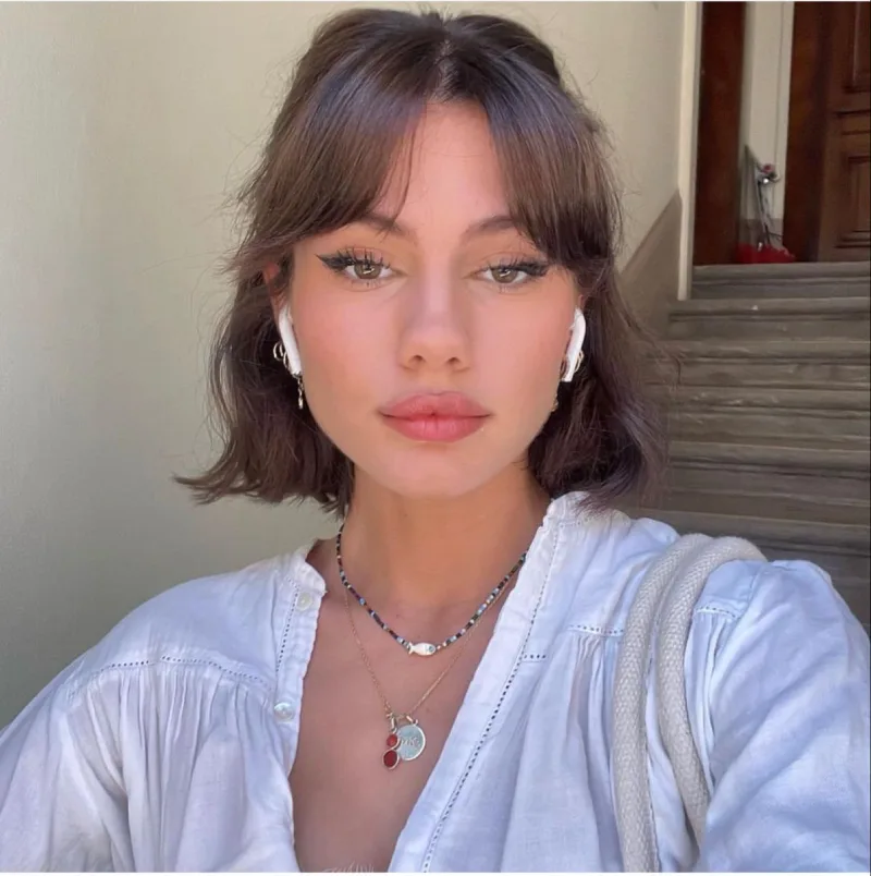 Bob Haircut With Bangs