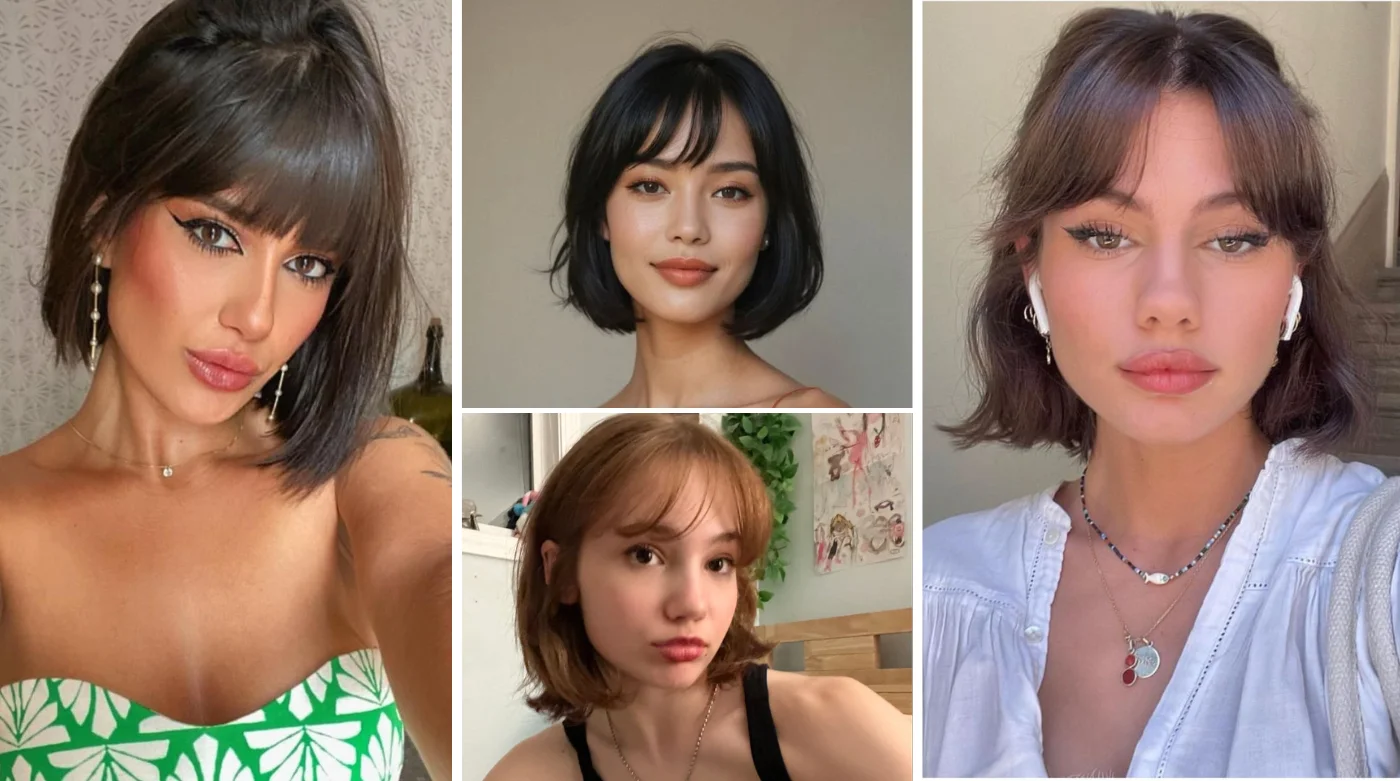 Bob Haircut With Bangs