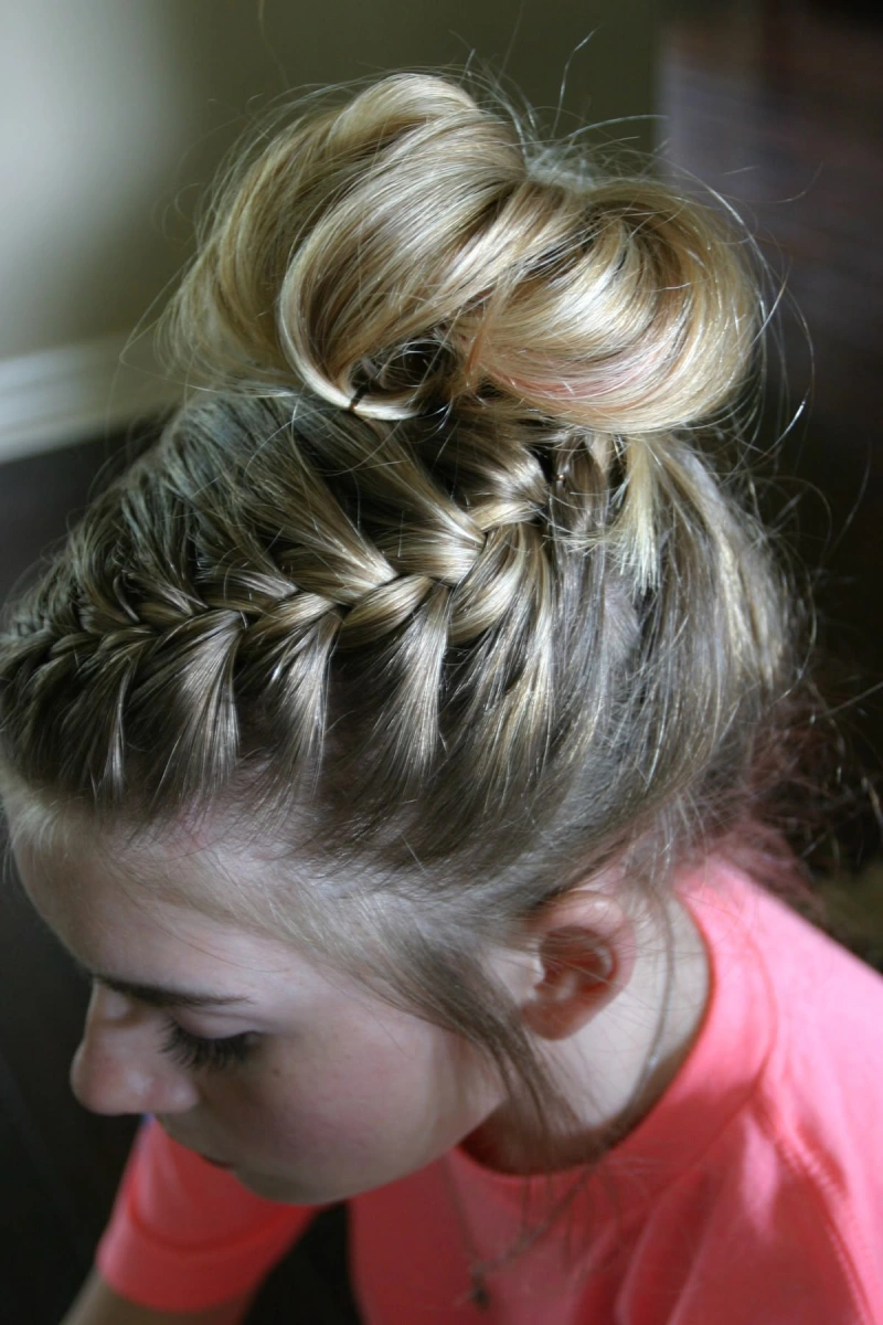 French Braid Bun