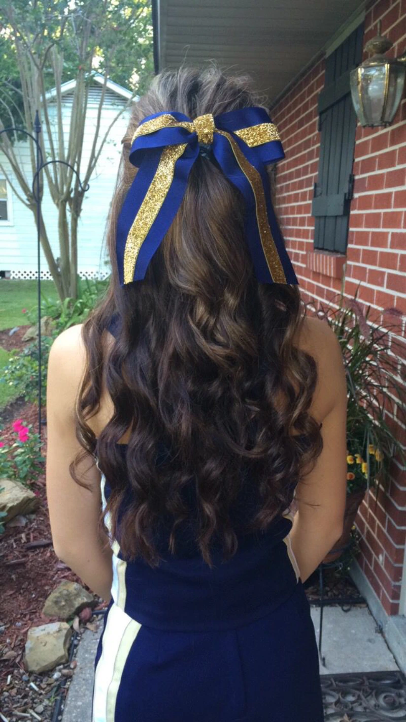 Gold and Blue Waves
