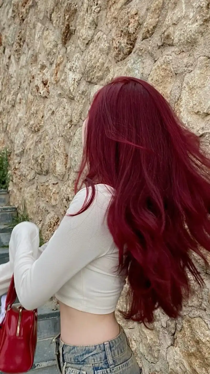 Cherry Red Hair