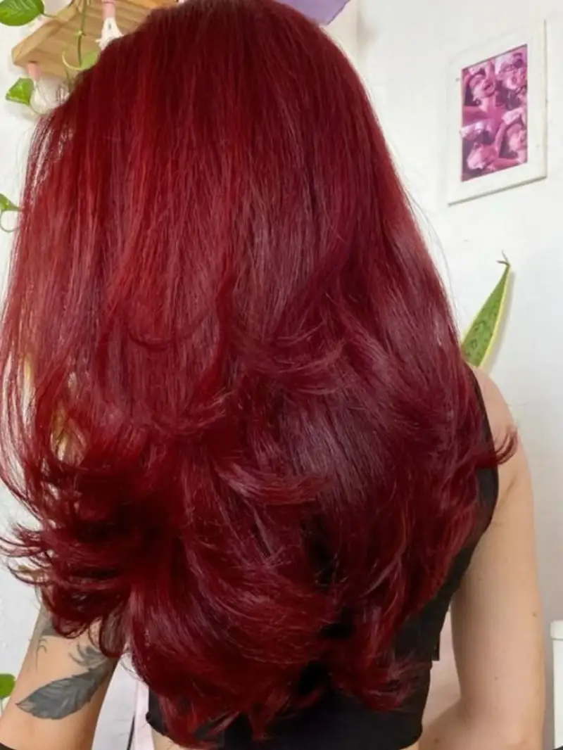 Cherry Red Hair