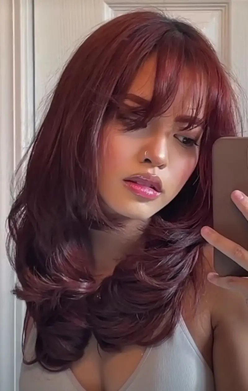 Cherry Red Hair