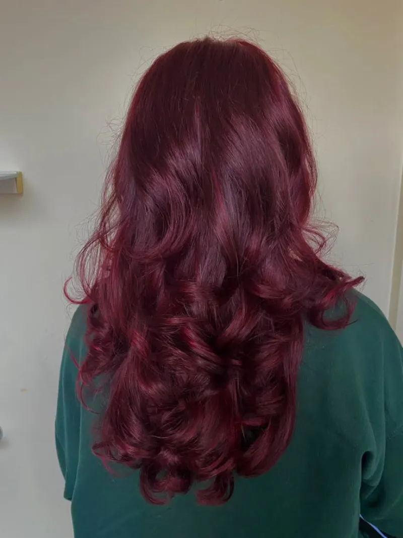 Cherry Red Hair