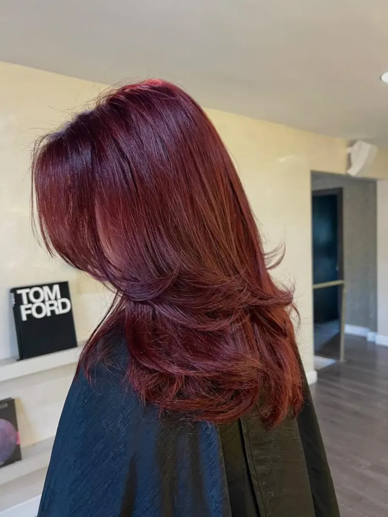 Cherry Red Hair