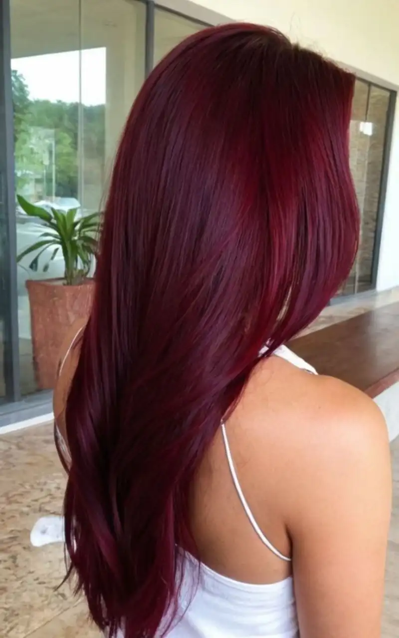 Cherry Red Hair