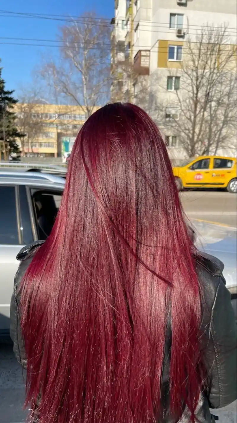 Cherry Red Hair