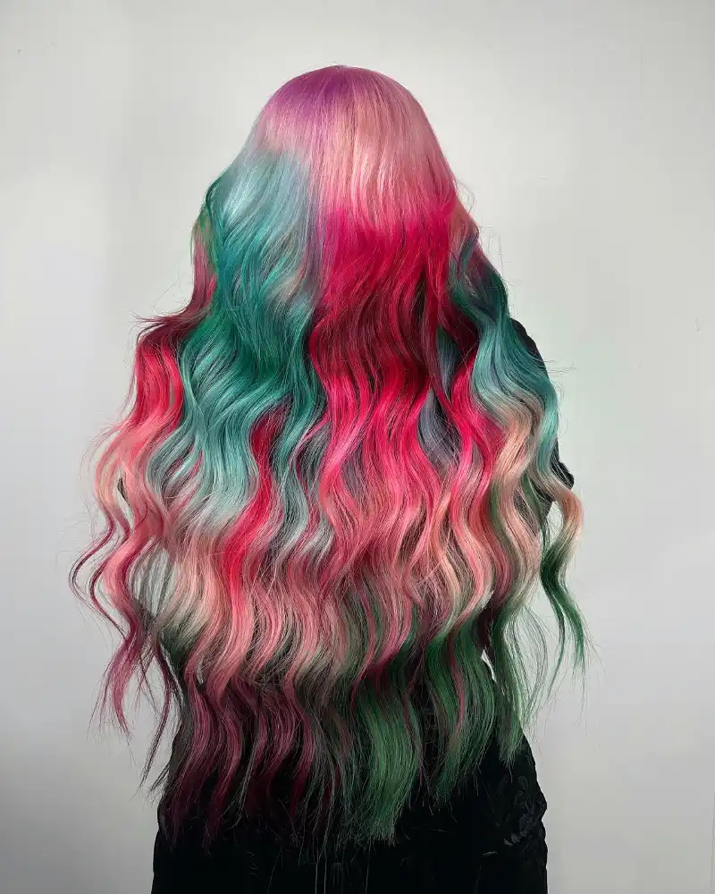 Christmas hair color ideas