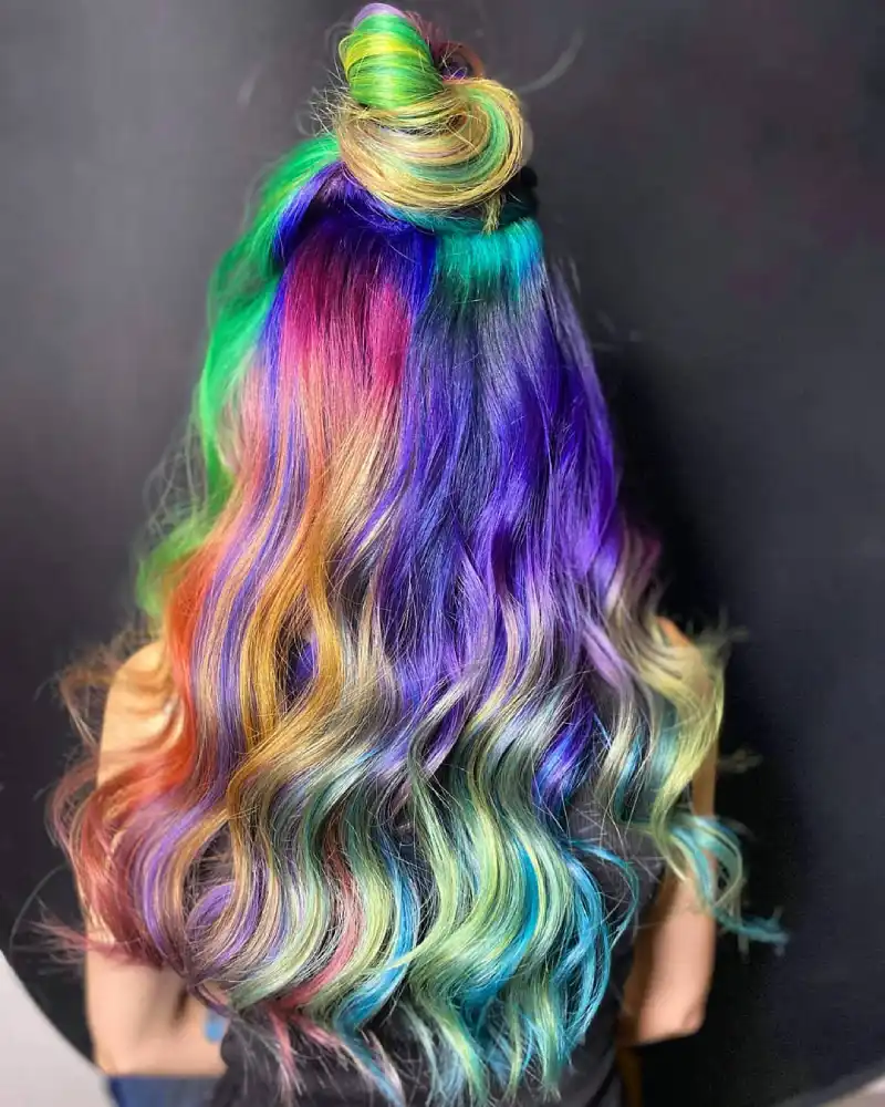 Christmas hair color ideas