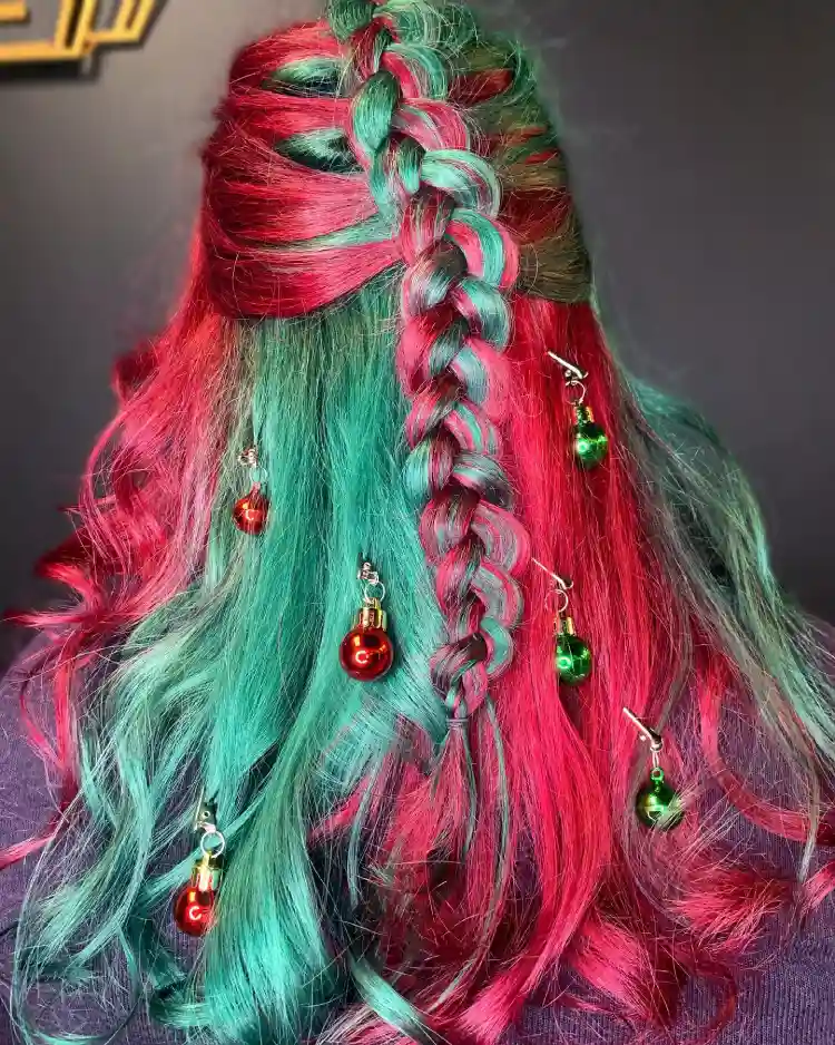 Christmas hair color ideas