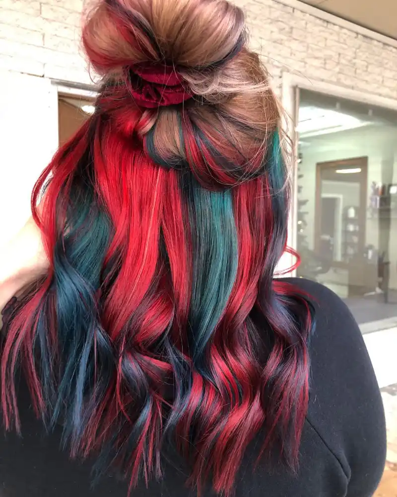 Christmas hair color ideas