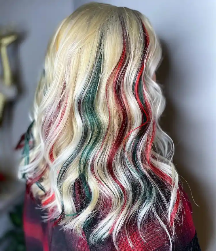 Christmas hair color ideas