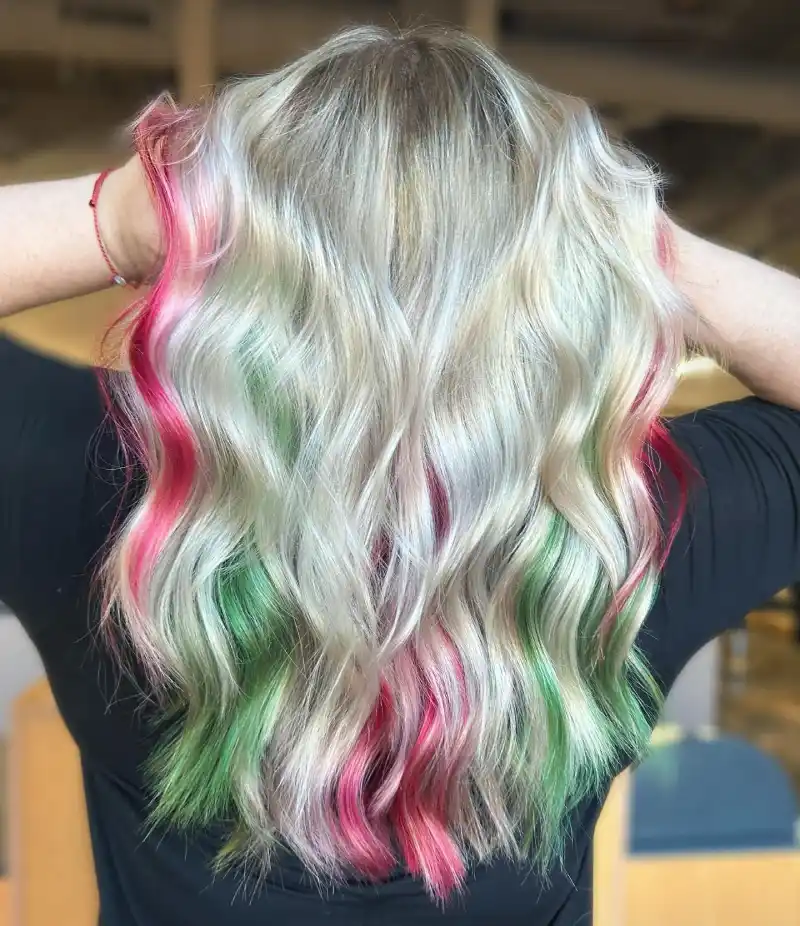 Christmas hair color ideas