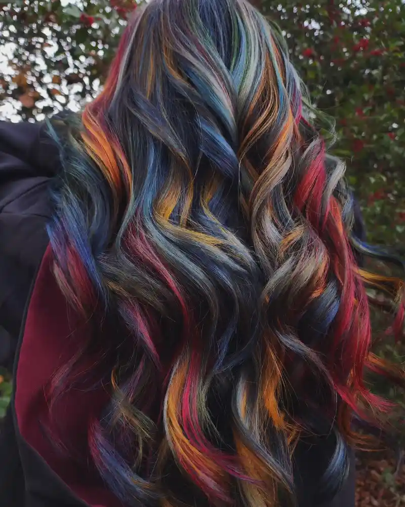 Christmas hair color ideas
