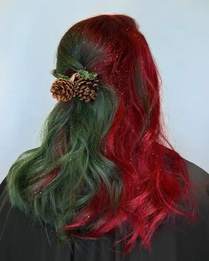 Christmas hair color ideas