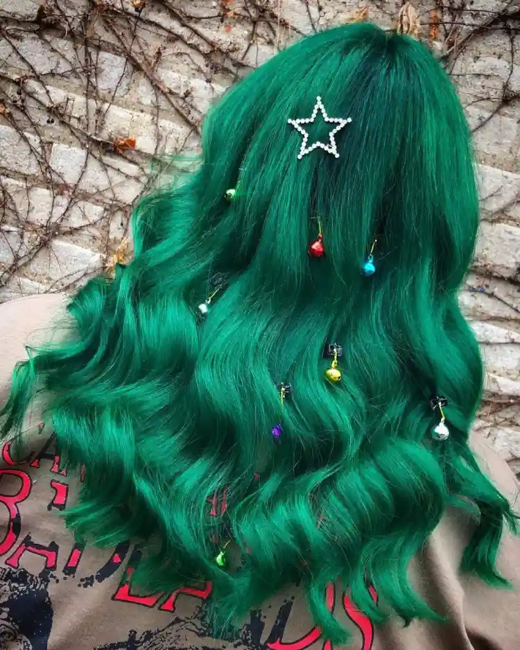 Christmas hair color ideas