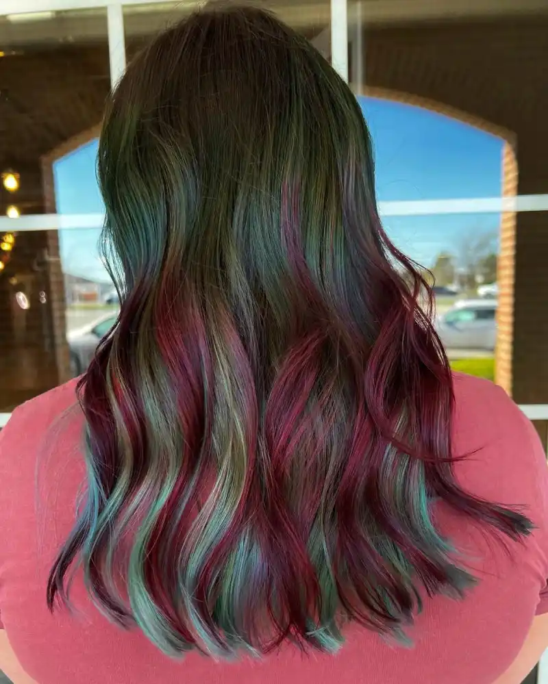 Christmas hair color ideas