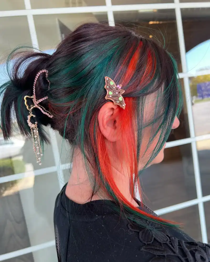Christmas hair color ideas