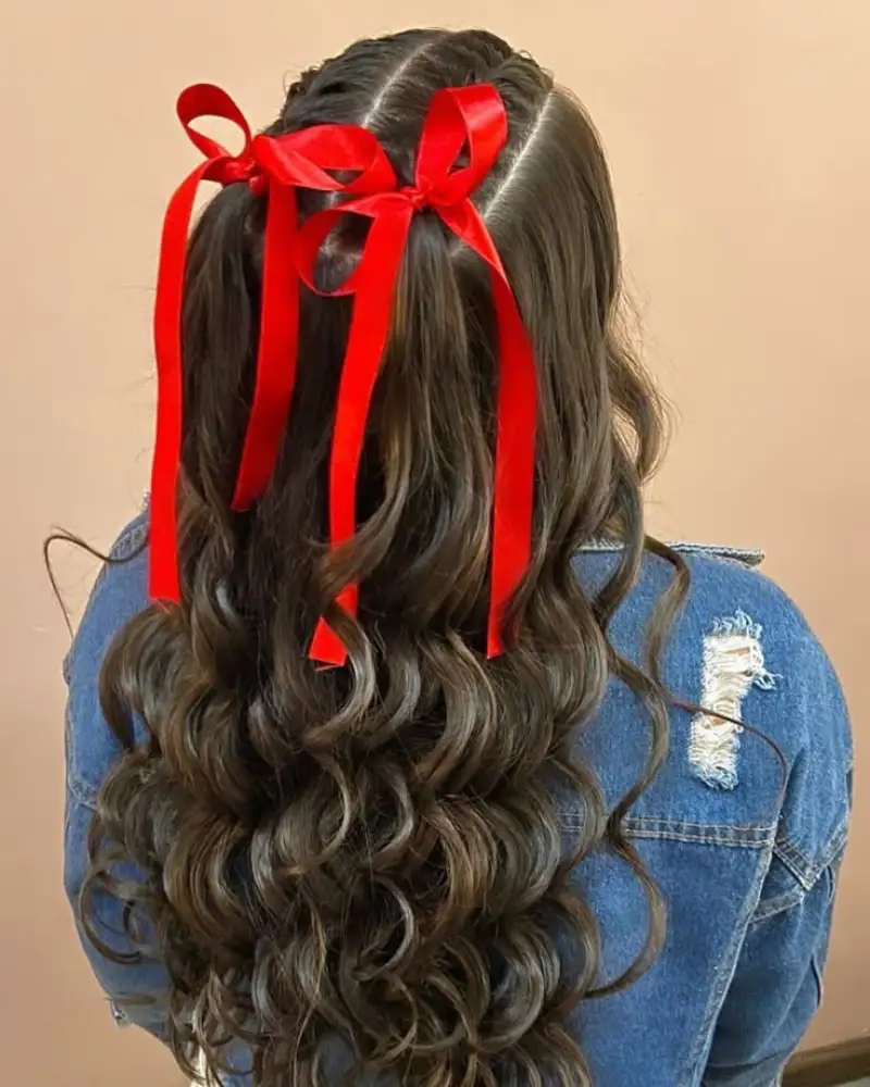 christmas party hairstyles