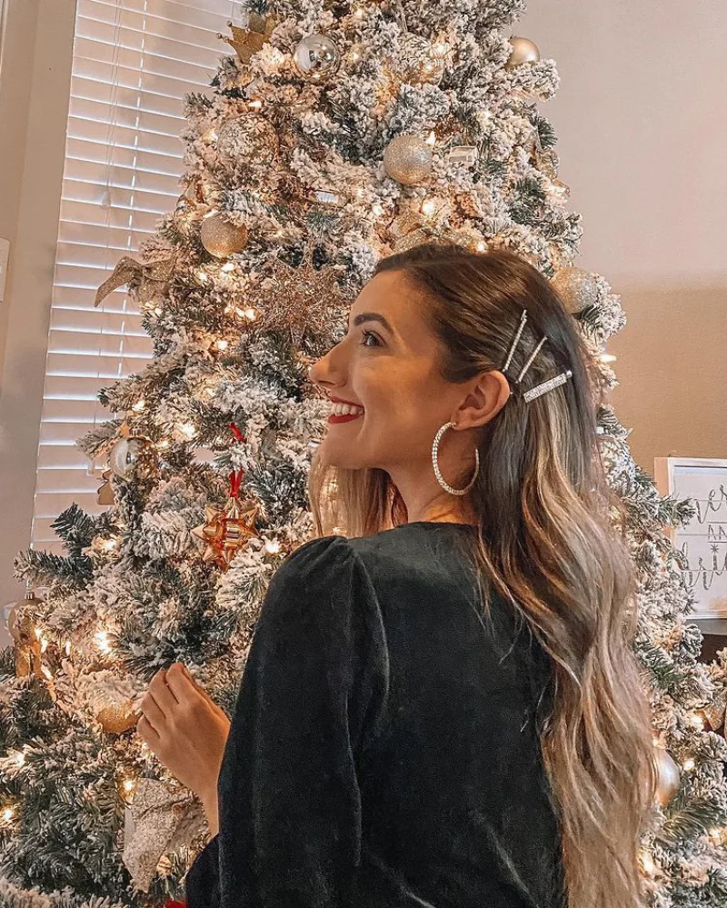 christmas party hairstyles