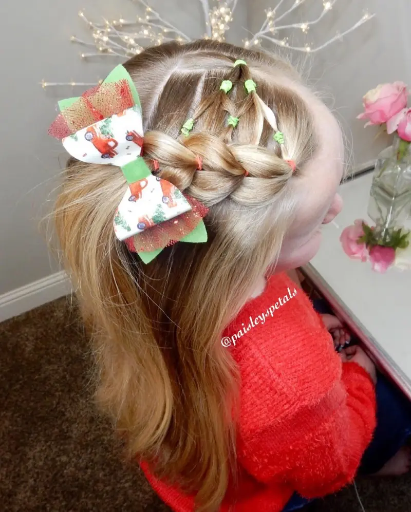 Christmas Tree Hair Ideas