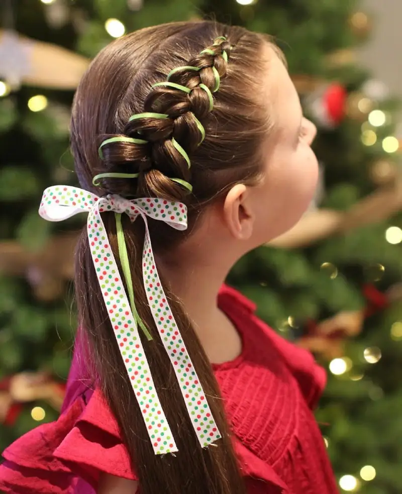 Christmas Tree Hair Ideas