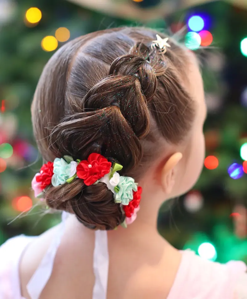 Christmas Tree Hair Ideas