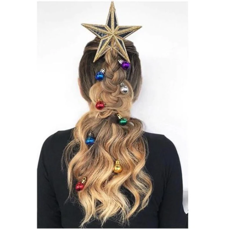 Christmas Tree Hair Ideas